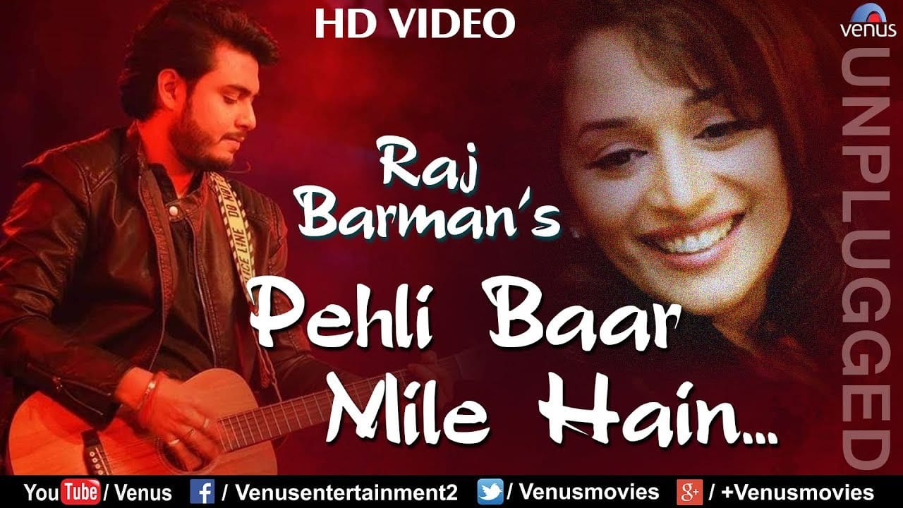 Raj Barman Pehli Baar Mile Hain Unplugged Ft Kd Salman Khan Madhuri Dixit Saajan